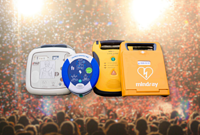 AED op festival of evenement