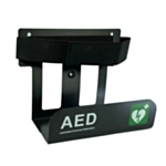 AED wandbeugel zwart