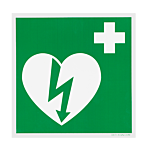 AED Sticker met ILCOR-logo