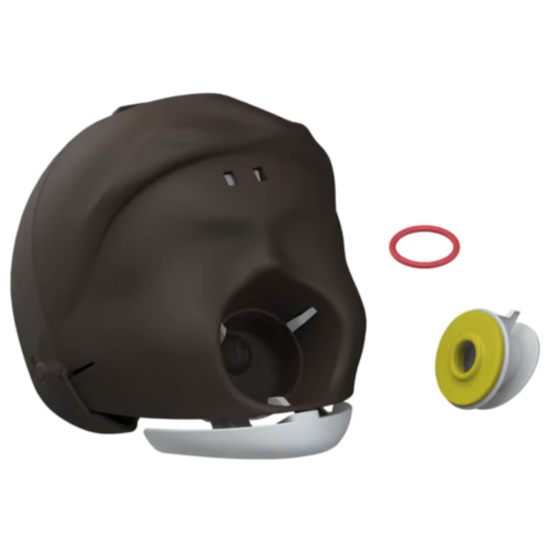 Laerdal Little Anne complete schedel inclusief kaak (donker) 