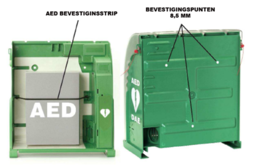 DefiSign/AIVIA 100 AED Binnen wandkast - 1660