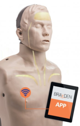 Brayden PRO Reanimatiepop met Bluetooth App Ondersteuning en witte ledverlichting - 6780