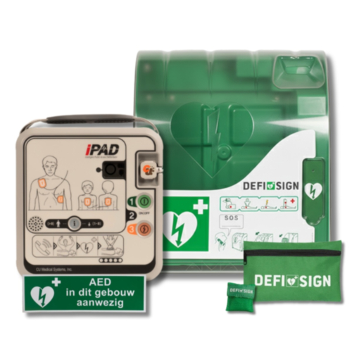 CU-Medical SPR AED met DefiSign 200 Buitenkast