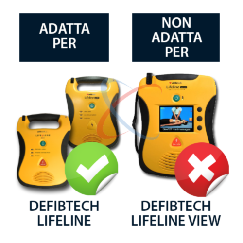 Defibtech Lifeline lithiumbatterij 9V t.b.v. de batterij unit - 10521