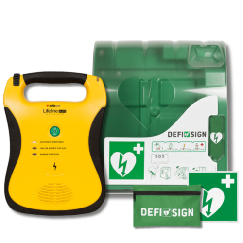 Defibtech Lifeline AED met DefiSign 200 Buitenkast  - 13512