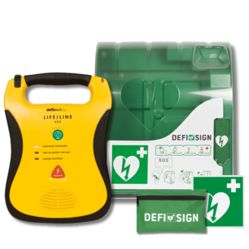 Defibtech Lifeline AED met DefiSign 200 Buitenkast 
