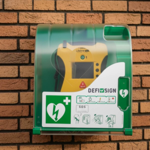 Defibtech Lifeline View AED met DefiSign 200 Buitenkast  - 13397