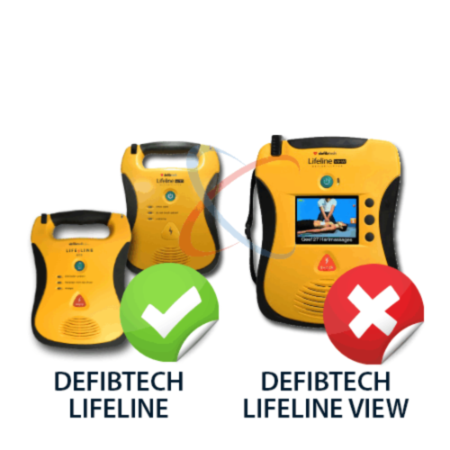 Defibtech Lifeline lithiumbatterij 9V t.b.v. de batterij unit - 5030