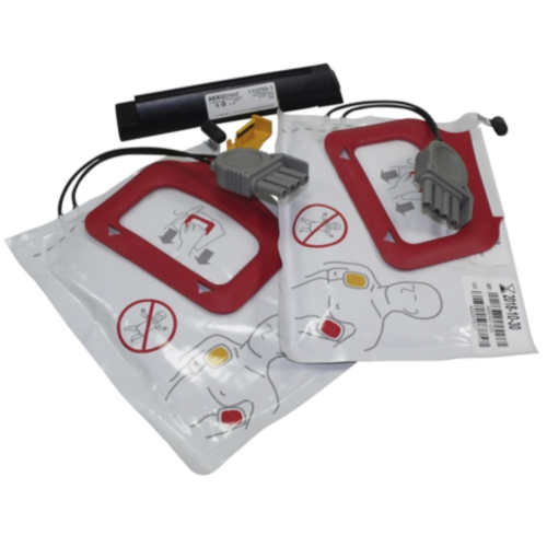 Physio-Control Lifepak CR Plus vervangingsset batterij en 2 paar elektroden - 1601