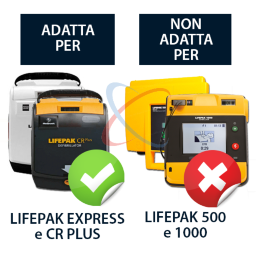 Physio-Control Lifepak CR Plus draagtas - 10857