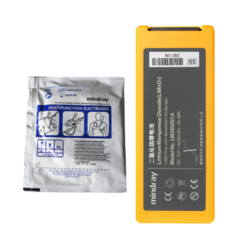 Mindray Beneheart D1 Batterij en Elektroden 