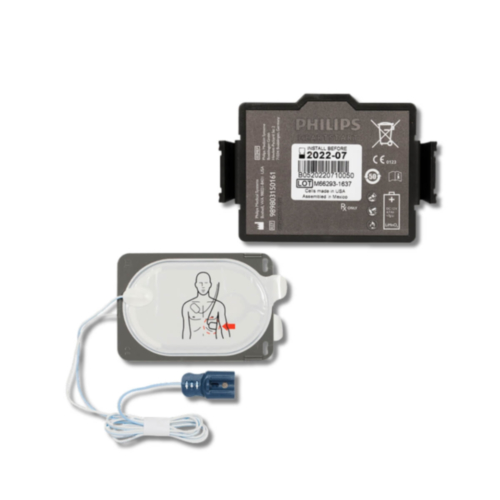 Philips heartstart FR3 Batterij met Elektroden 