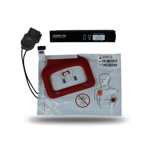 Physio-Control Lifepak CR Plus vervangingsset batterij en 1 paar elektroden - 5238