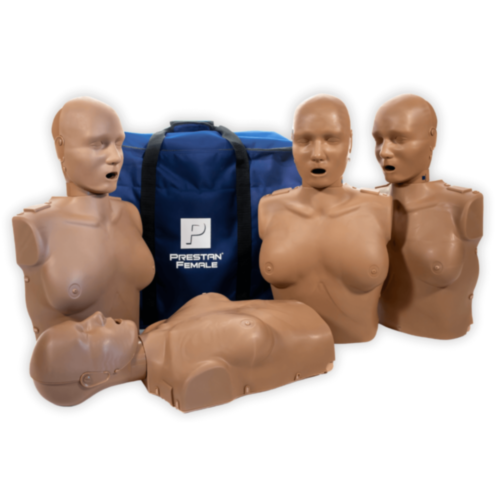 Prestan Professional Female Reanimatietorso 4-Pack (Donker)  - 12536