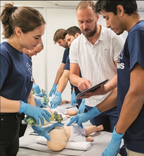 Nieuwe Resusci Baby QCPR met luchtweghoofd - 6910