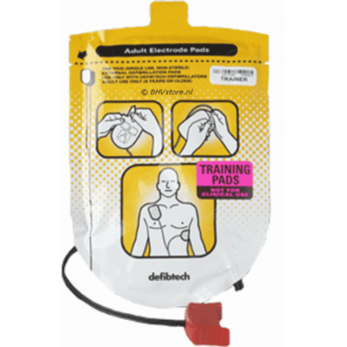Defibtech Trainingselektroden volwassenen (1 set) - 7887
