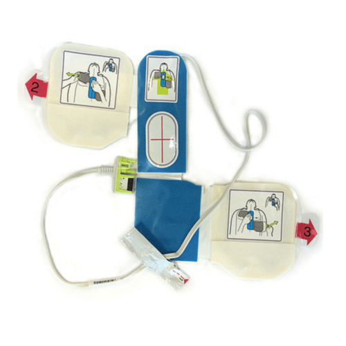 Zoll trainingselektrodenset Met vaste CPR-D puck. - 8756