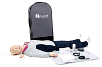 Laerdal Resusci Anne QCPR Full Body Luchtweghoofd trolley Nieuwe Versie