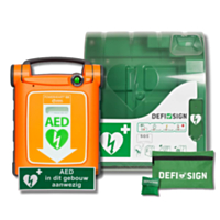 Cardiac Science Powerheart G5 AED met DefiSign 200 Buitenkast 