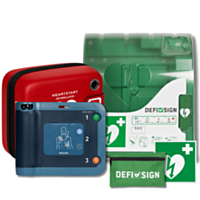 Philips HeartStart FRx AED met DefiSign DS-200 Buitenkast