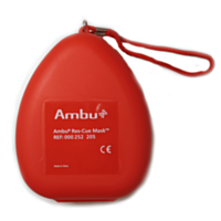 Ambu beademingsmasker hardcase met O2-inlaat