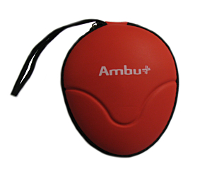 Ambu beademingsmasker softcase met O2-ventiel