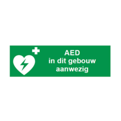 Sticker set AED