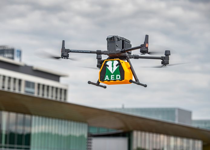Inzet van AED-drones neemt flink toe 